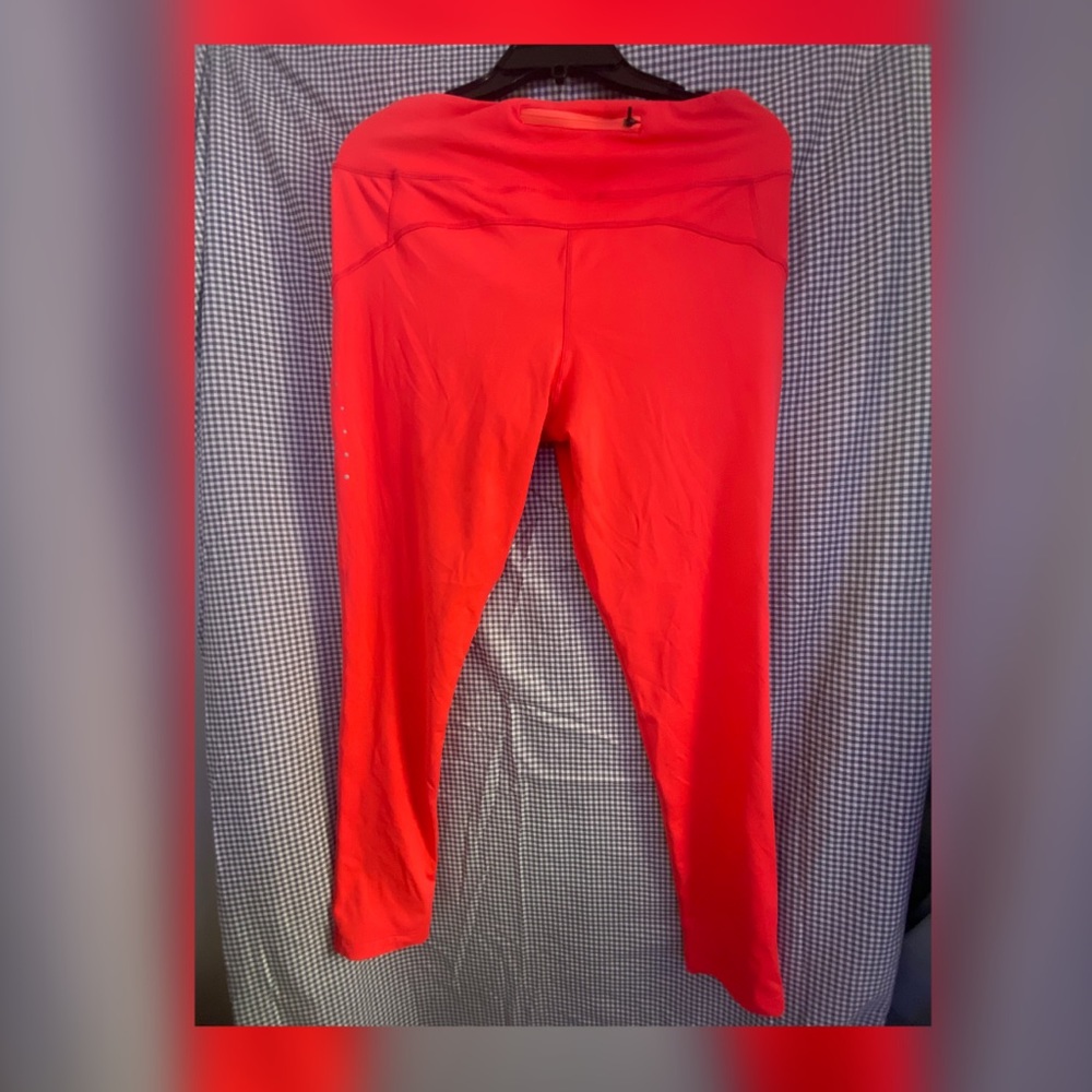 Neon leggings.